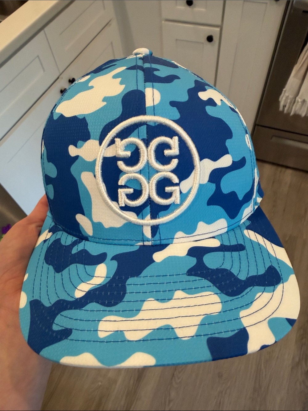 G/FORE Embroidered Camouflage Golf hat - Blue